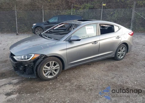 2018 Hyundai Elantra Value Edition из США, поврежденный, VIN 5NPD84LF8JH268753